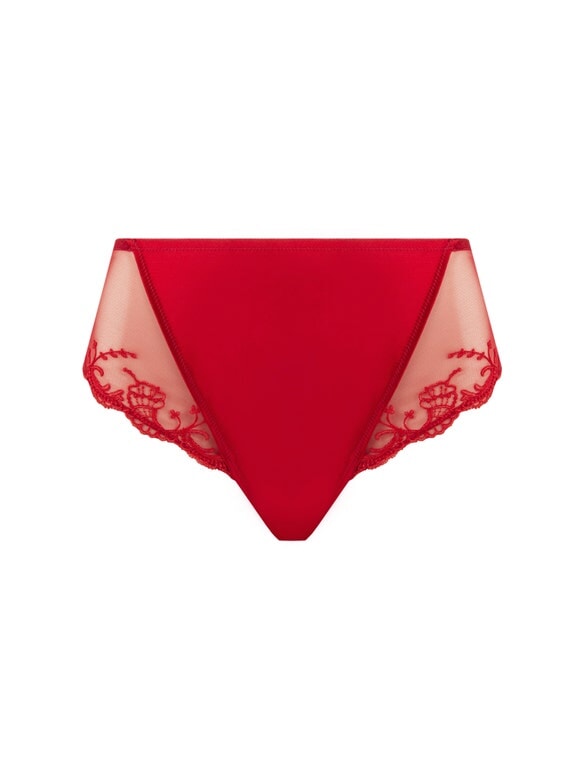 Lise Charmel - Splendeur Soie High Waist Brief Splendeur Rouge High Brief Lise Charmel 