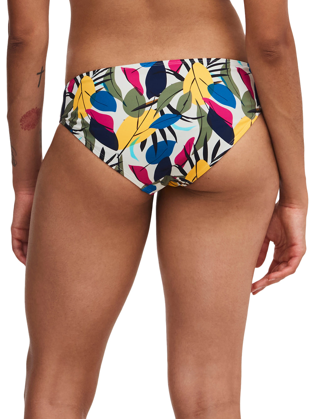 Femilet Swimwear - Honduras Bikini Brief Multicolor Leaves Bikini Brief Femilet Swimwear 