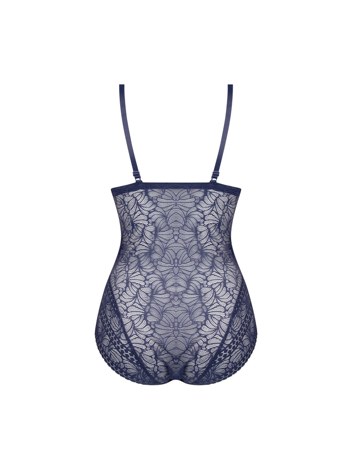 Antigel by Lise Charmel - Atelier Seduction RTW Bodysuit Bleu Purple