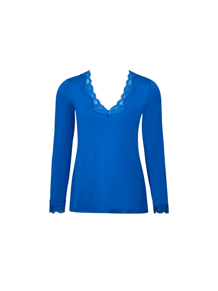 Antigel by Lise Charmel - Simply Perfect Long-Sleeved Top Stricto Cobalt