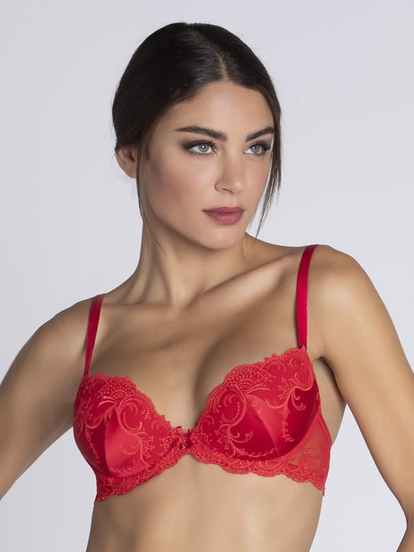 Lise Charmel - Splendeur Soie Contour Bra Splendeur Rouge Contour Bra Lise Charmel 